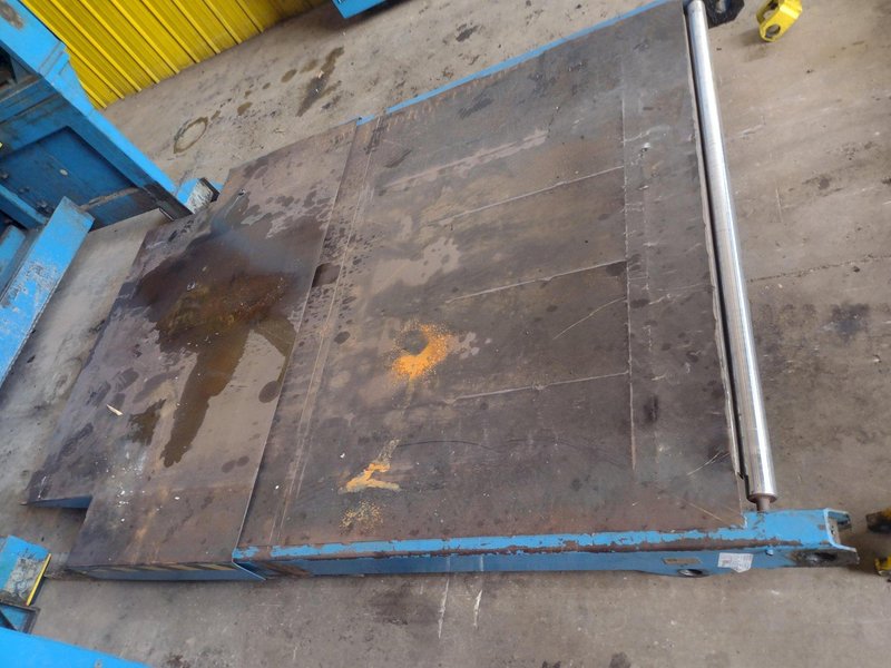60" x 14 GA X 20,000 LB IOWA PRECISION MODEL #SLR6014-2.5 SLITTING CUT TO LENGTH COIL SLEAR LINE: YOBRO #26015