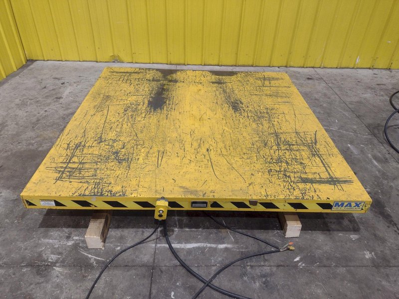 4,000 LBS X 72" X 72" LIFT PRODUCTS MODEL #LPT4W-040-36 SCISSOR LIFT TABLE: YOBRO #24989