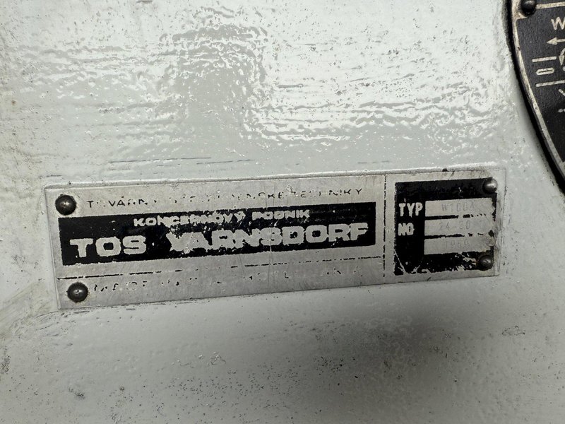 4&quot; TOS Model W100A Table Type Horizontal Boring Mill