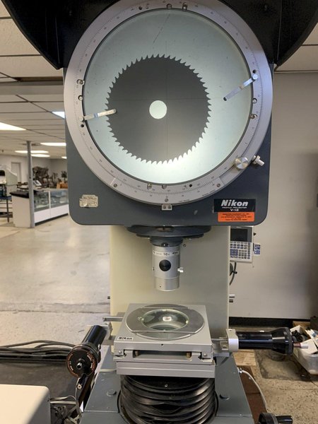 12" Nikon Model V12 Bench Top Optical Comparator