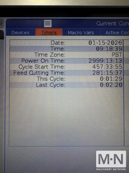 HAAS ST-15 CNC Lathe, 2020 w/ Only 281 Hours!