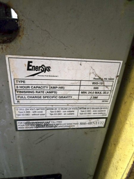 3,000 LB HYSTER R30ES LIFT TRUCK. STOCK # 0983326