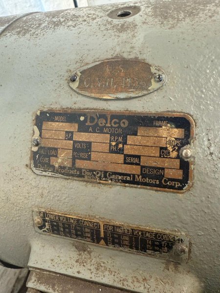 6 TON DENISON MULTIPRESS HYDRAULIC PRESS. STOCK # 1214025.