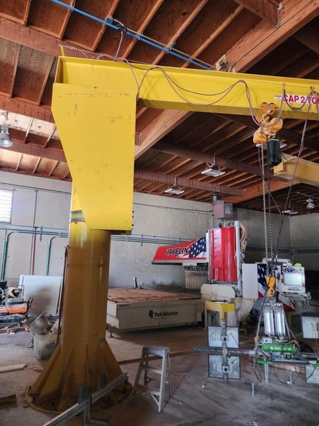 Advantage H4-SP H-Series Floor Mounted Jib Crane, 2024  – Heavy-Duty 360° Rotating Industrial Jib Crane