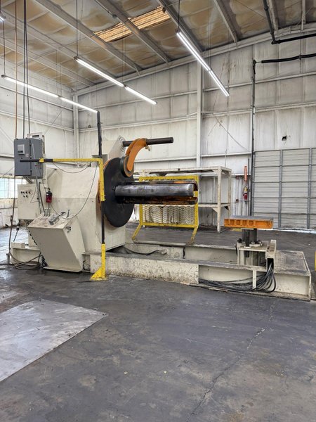 30,000 lbs. x 60&quot; Dallas/American Steel Line Servo Coil Feed Line For Sale