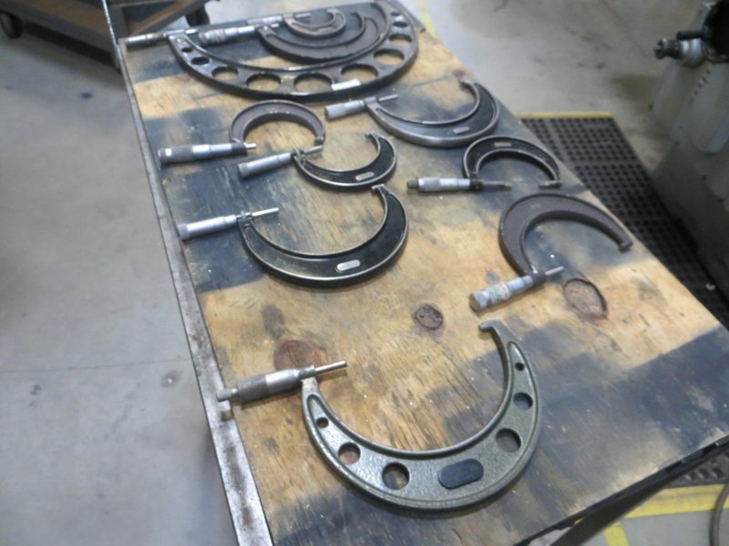 Assorted Calipers Including Starrett From 1-2&quot;, Up to 11-12&quot;- Auction Item