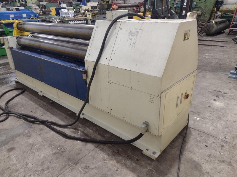 8' X 1/4" BIRMINGHAM MODEL #RH-0806 HYDRAULIC DOUBLE PINCH PLATE ROLL 2007: YOBRO #25022