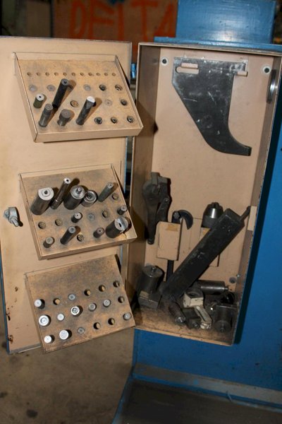 6 TON HAEGER HP6-C HARDWARE INSERTION PRESS, 8&quot; STROKE, 18&quot; THROAT