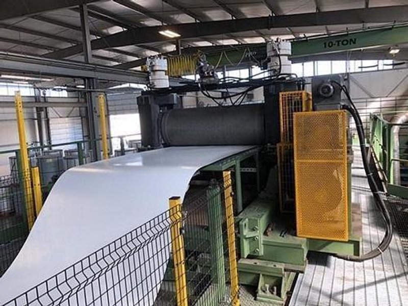 50&quot; WIDE BRADBURY-PUMA &quot;STUCCO&quot; DESIGN SINGLE-STAND EMBOSSER ROLL