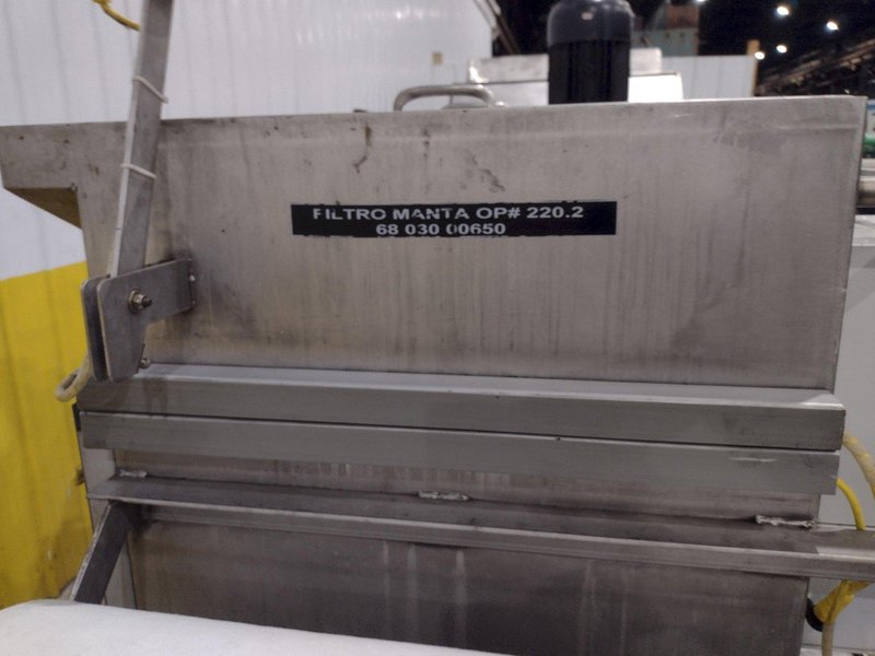 CRYSTAL FILTRATION CONTINUOUS FILTER COOLANT SYSTEM, WITH DRAG-OUT CONVEYOR : YOBRO #25069