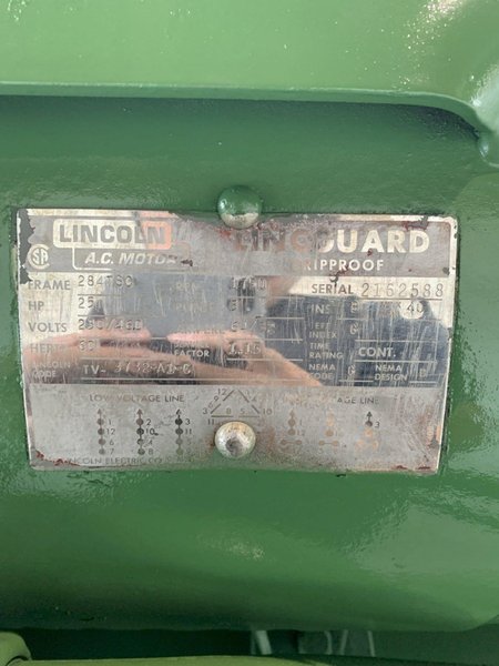 10' X 1/4" HTC MODEL 250-10A HYDRAULIC POWER SQUARING SHEAR. STOCK # 0684224.