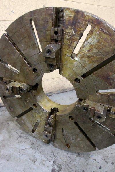 36" CUSHMAN 4 JAW CHUCK: STOCK # 71468