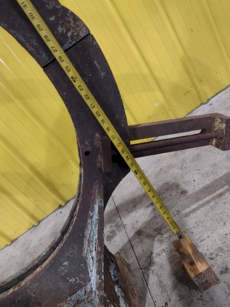 36&quot; 3 POINT ENGINE LATHE LARGE STEADY REST: STOCK #23368