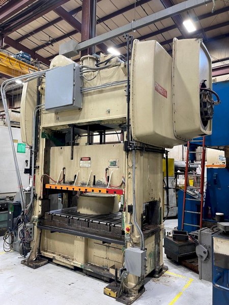 150 ton Niagara SC2-150-72-36 Straight Side Mechanical Metal Stamping Press, Year 1980