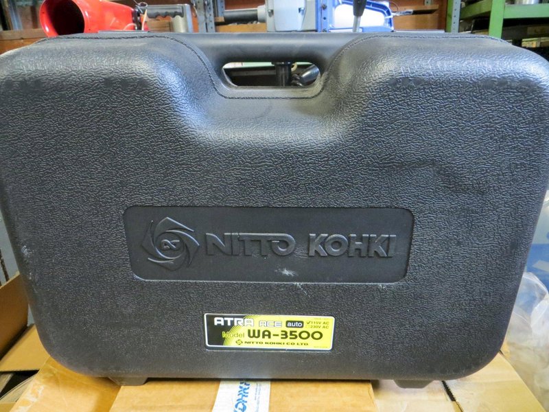 New NITTO KOHKI Portable Magnetic Base Drilling Machine, Model WA-3500