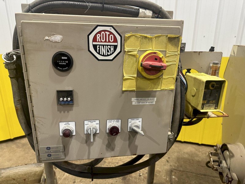 60&quot; ROTO-FINISH MODEL #6072 WET TYPE VIBRATORY PARTS FINISHER: STOCK #18227