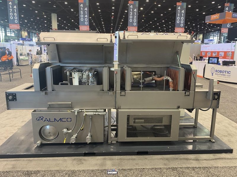 Almco PWB18-36E Belt Washer, 2025 – Industrial Parts Washing System, High-Volume Cleaning