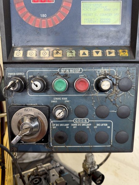 110 TON STAMTEC MODEL OCP-110 GAP FRAME. STOCK # 0669525