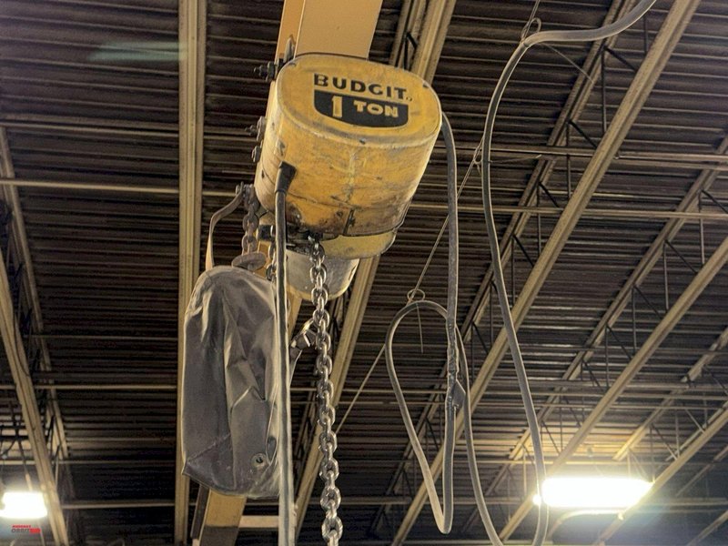 1 TON 12' X 12' X 12" GORBEL JIB CRANE: YOBRO #25781