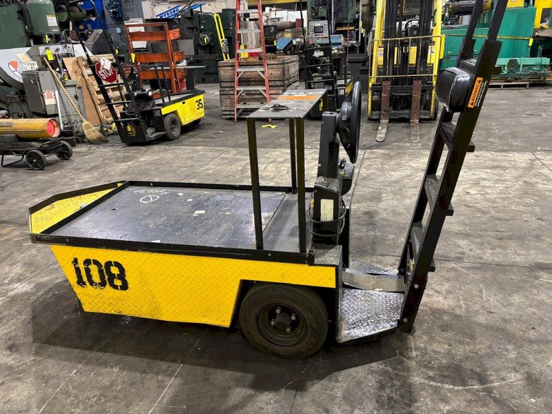24 VOLT CUSHMAN STOCK CHASER/TUGGER CART #108: YOBRO #24636