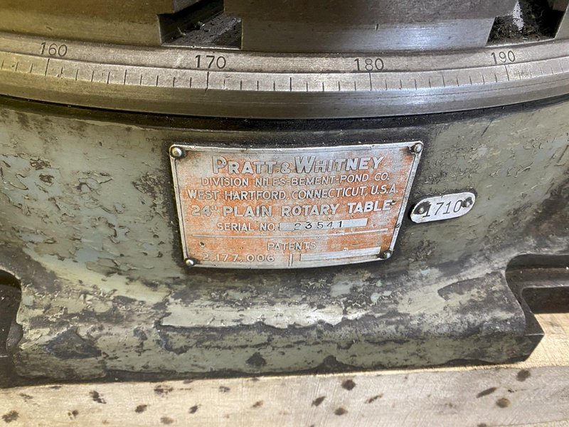24&quot; WALTER MODEL #RIS500TG POWER ROTARY TABLE: STOCK #20273