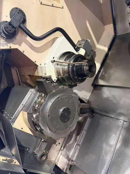 Daewoo Puma TT2500SY Multi Axis CNC Lathe – Y Axis Twin Spindle Twin Turret