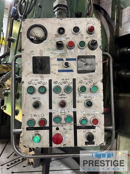 Rafamet 126&quot; Vertical Boring Mill, 2-Rams, Side Head