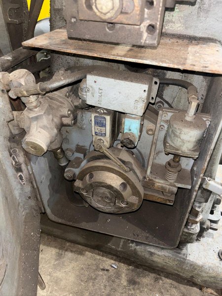 18 TON TISHKEN 4 POST MECHANICAL CUT-OFF PRESS: YOBRO #24327