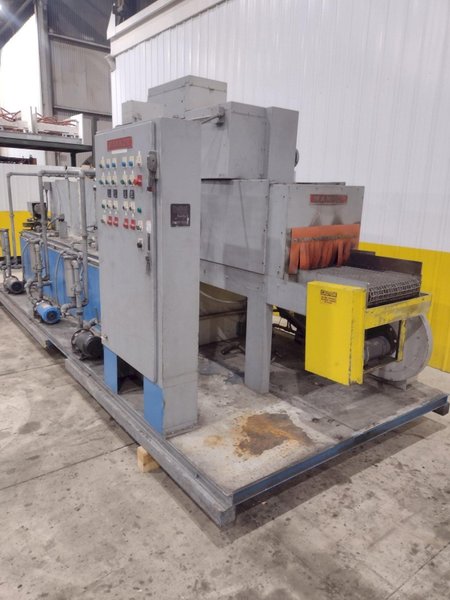 #21982, 20&quot; W X 8&quot; H MANOR MODEL #JS-552M-B20 STAINLESS STEEL BELT CONVEYOR WASHER: STOCK #21982