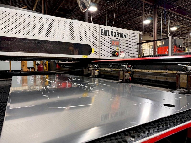Amada EMLK 3610NT Laser/Punch Combo