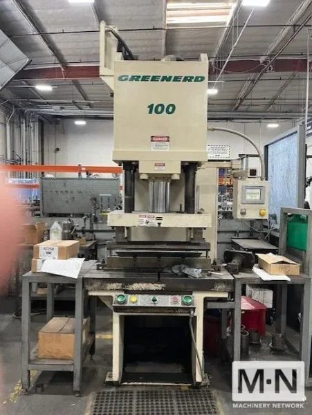 2007 GREENARD HCA-100 75R7 HYDRAULIC C-FRAME PRESS