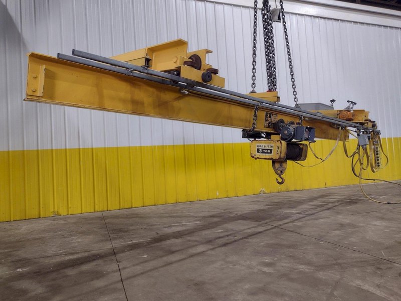 3 TON X 17’ F&amp;G / LOAD LIFTER UNDER-SLUNG POWERED CRANE: STOCK #22971