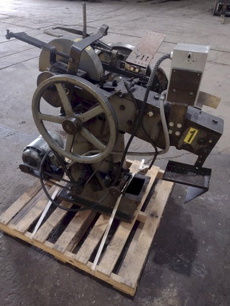 1963 LUDWIG GREFE MODEL #0 FLAT DIE THREAD ROLL THREADER: STOCK #19184