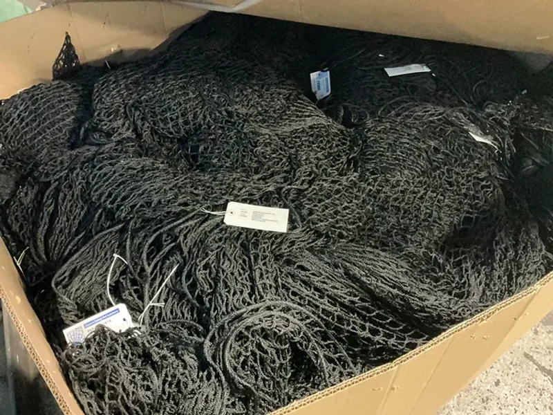 CUSTOM SAFETY NET SOLUTIONS 500 FT/LB NYLON SAFETY NETS  -  PP250BK