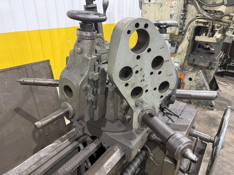 3A WARNER &amp; SWASEY MODEL #3A-3500 SQUARE HAED SADDLE TYPE TURRET LATHE: YOBRO #25770