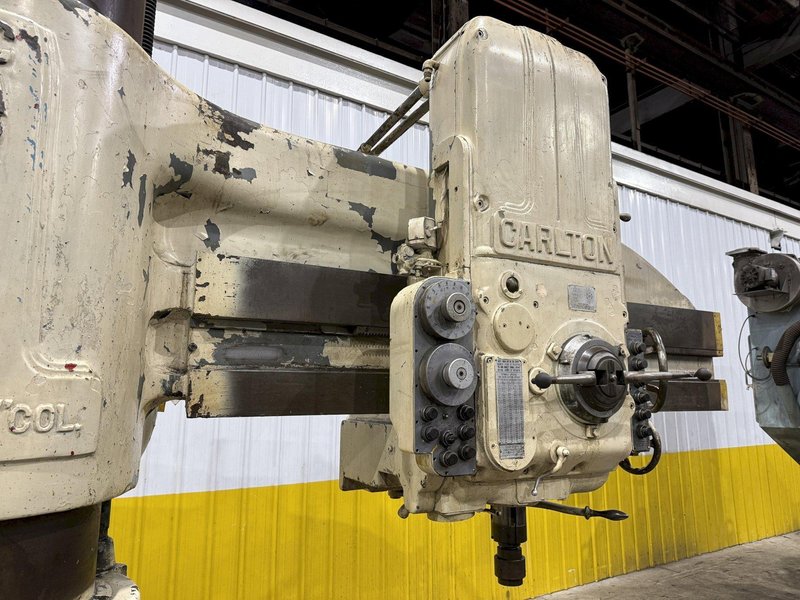6&#039; X 19&quot; CARLTON MODEL #4A RADIAL DRILL: STOCK 15025