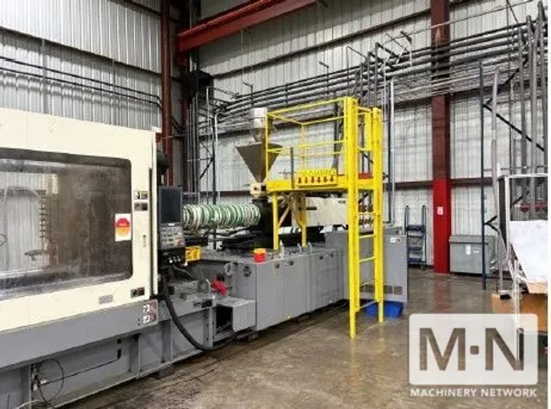 618 TON 132 OZ NISSEI MODEL FVX560III-310L INJECTION MOLDING MACHINE MFG 2017