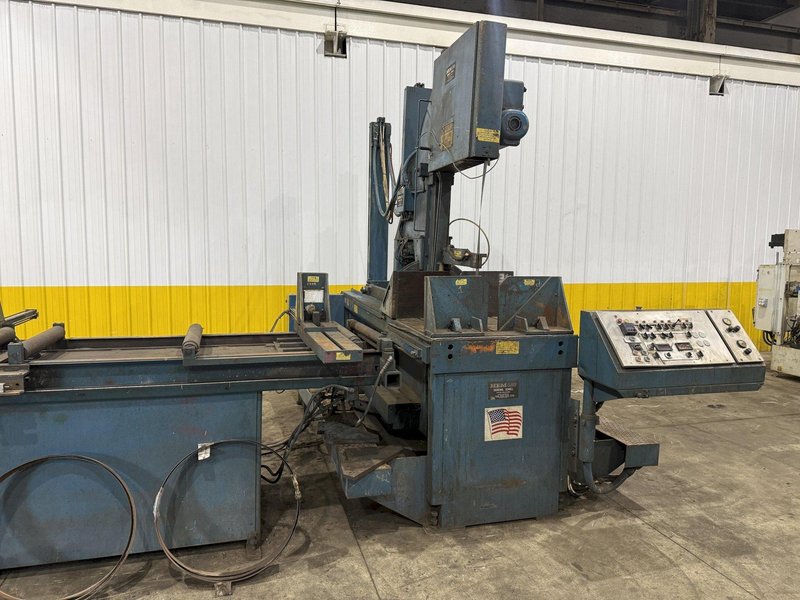 25" x 36" HEM MODEL #V200A TILT FRAME VERTICAL BAND SAW W/ AUTOMATIC FEED TABLE : YOBRO #25400