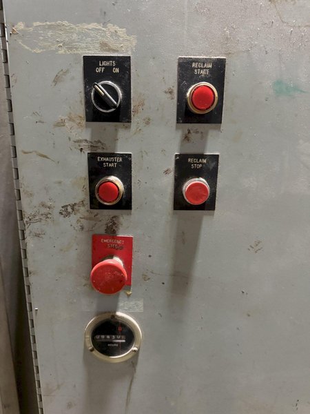 7' X 14' X 8' CLEMCO BLAST ROOM. STOCK #0431826