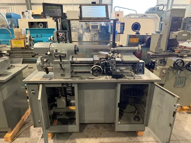 HARDINGE HLV-H Precision Tool Room Lathe 1984’ USA DRO #7653