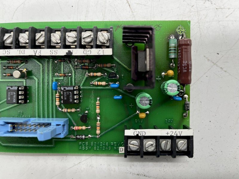 PCB 821248 REV C CINCINNATI INC ASSY 821249 REV D STOCK #16117