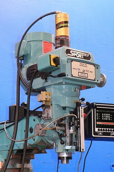 SOUTHWESTERN INDUSTRIES PROTO-TRAK 2-AXIS CNC VERTICAL MILL MODEL: SPORT K3 w/M-2 CONTROL
