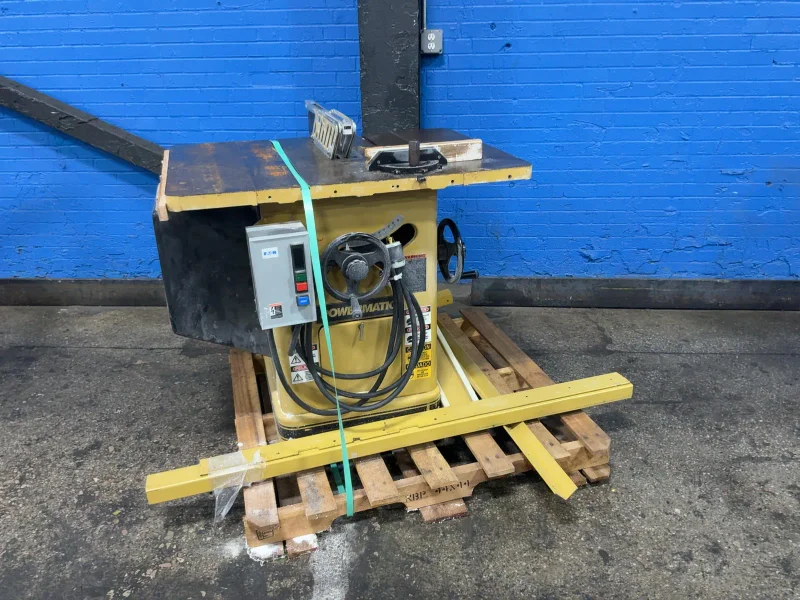 POWERMATIC 10” CABINET TABLE SAW  -  66-TA SAW