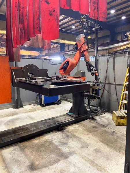CLOOS MODEL QIROX ROBOTIC WELDING POSITIONER
