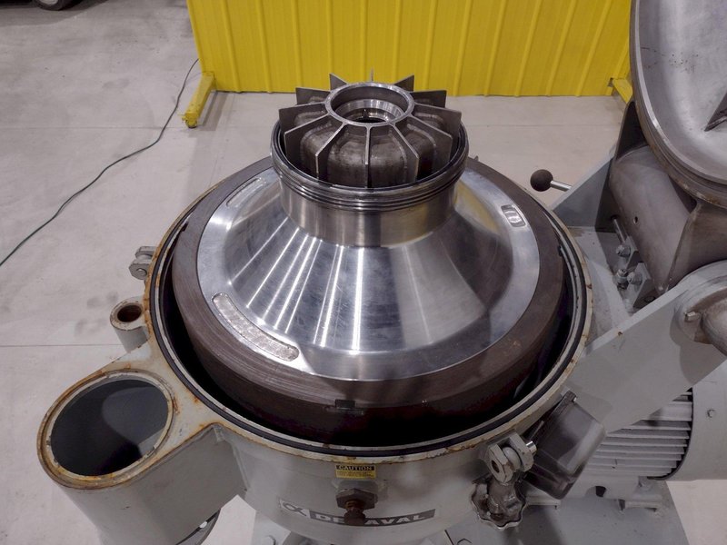 40 HP X 4,100 RPM DE-LAVAL MODEL #B214A CENTRIFUGAL PURIFIER &amp; SEPERATOR: STOCK #20207