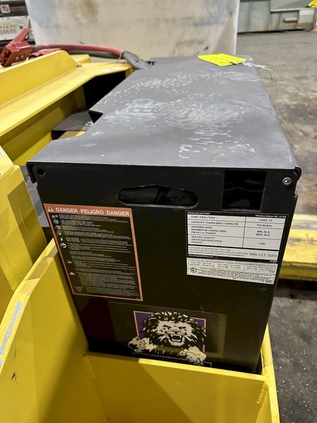 30,000 LBS RICO MODEL #PWH-DD-300 ELECTRIC DIE CART OR COIL CAR TYPE FORKLIFT: STOCK #21871