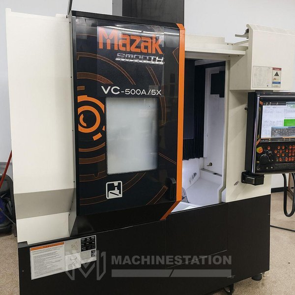 Mazak VC-500A/5X 5 Axis CNC Vertical Machining Center – 2019 Mill