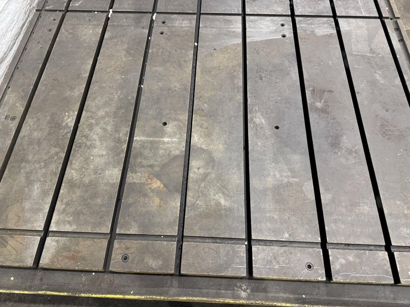 176&quot; X 97-1/2&quot; T SLOTTED FLOOR PLATE/TABLE: STOCK #79281