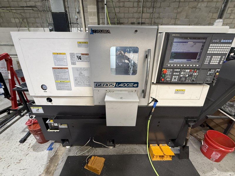 2022 Used Okuma Genos L400II-e CNC Lathe For Sale