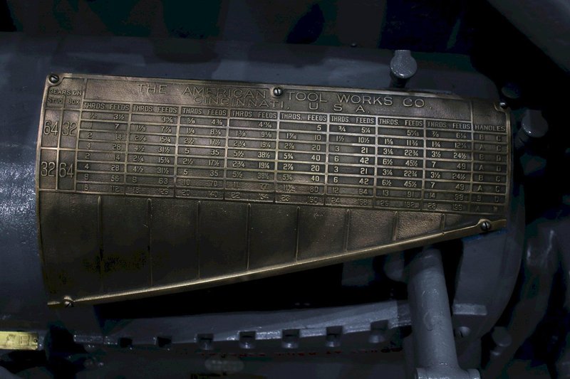 50" X 156" AMERICAN ENGINE LATHE: STOCK #73979